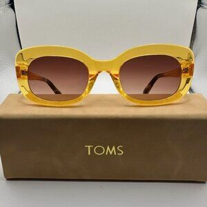Toms Jules Honeycomb Crystal Handcrafted Sunglasses - Brand New